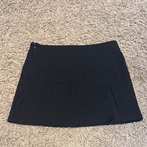 SHEIN Musera Black Mini Skirt